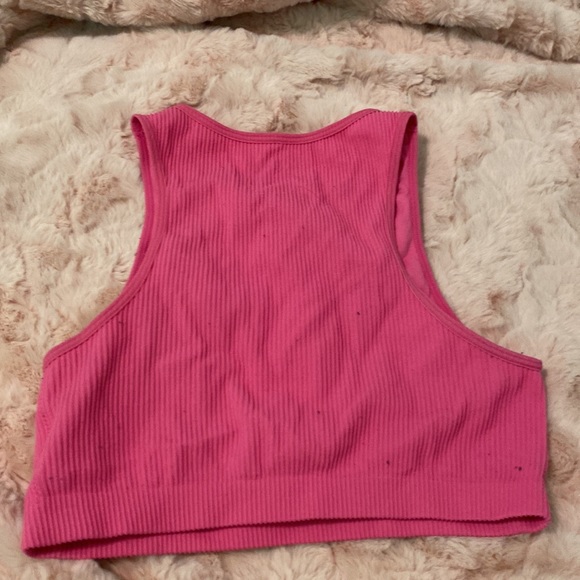 Harte seamless ribbed cropped tank top - Picture 2 of 3